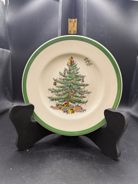 Spode Christmas Tree .5" Bread Plate