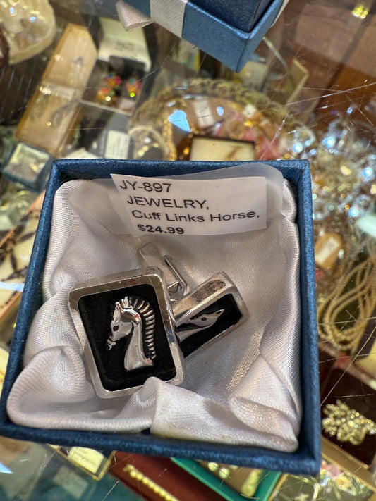 Cuff Links Horse