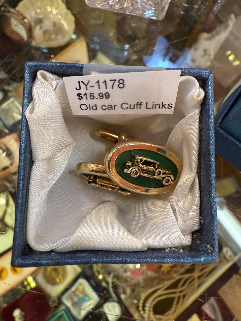 Old car Cuff Links