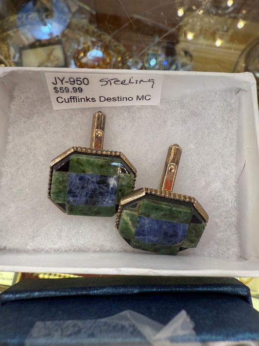 Sterling  Cufflinks Destino MC