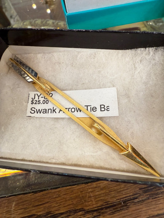 Swank Gold Arrow Tie Bar