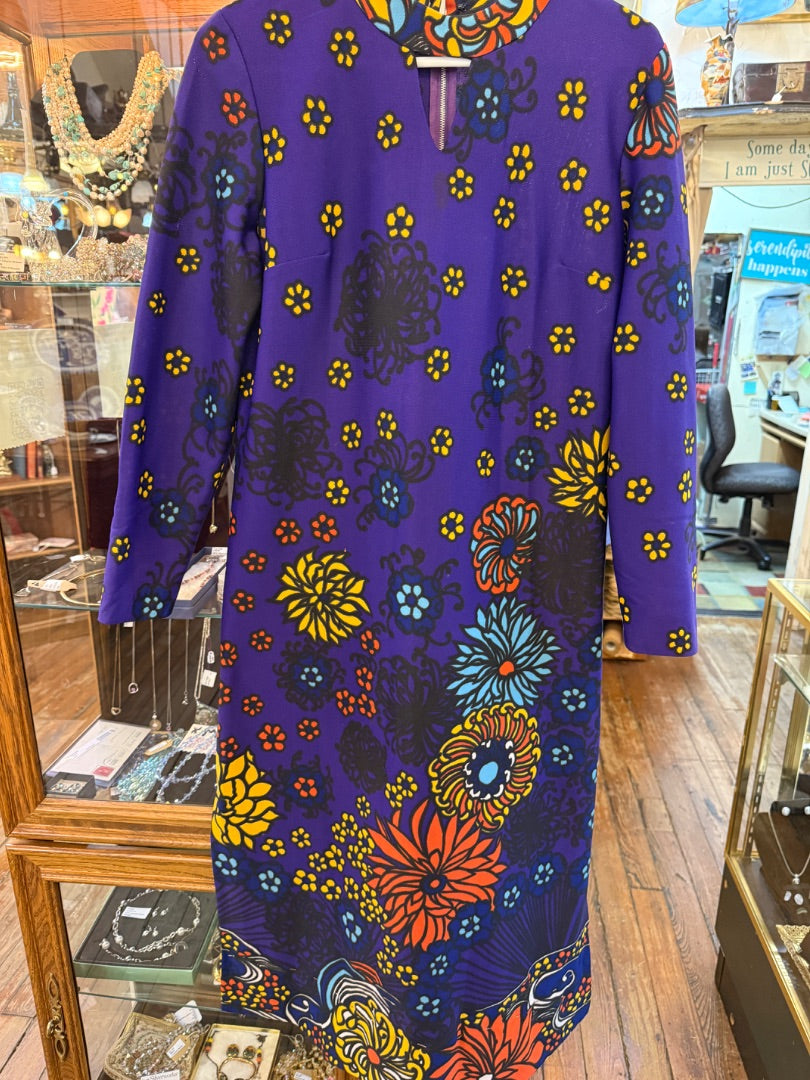 60s/70s Hippie Dress, Large