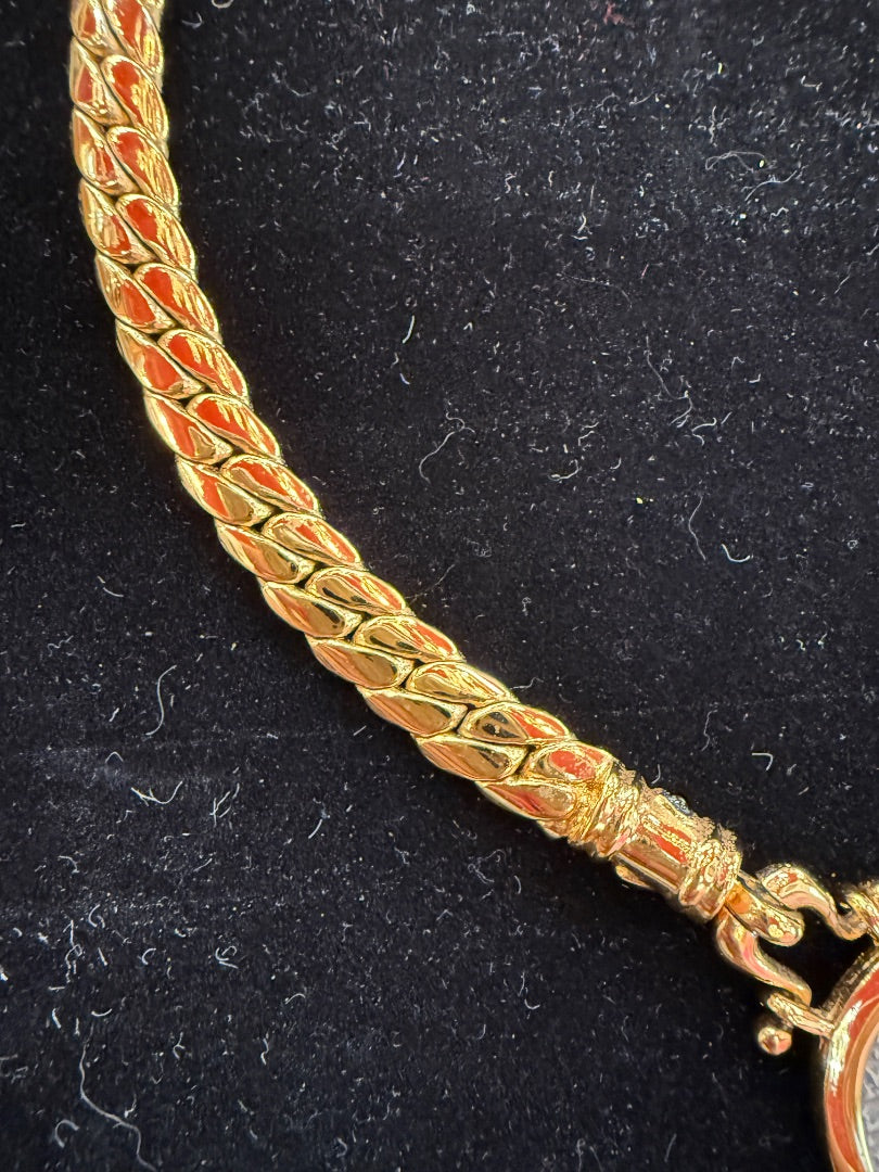 Roman Coin Collar Carolee Necklace