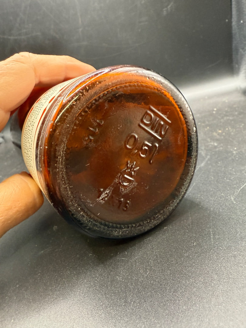 Brown Hamms Preferred Stock Bottle with cap, 12"x10"