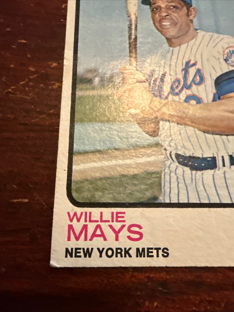Topps 1970 #305 Willie Mays New York Mets Baseball Card