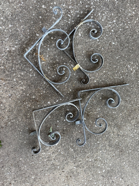 Pair wire Corbels L Brackets