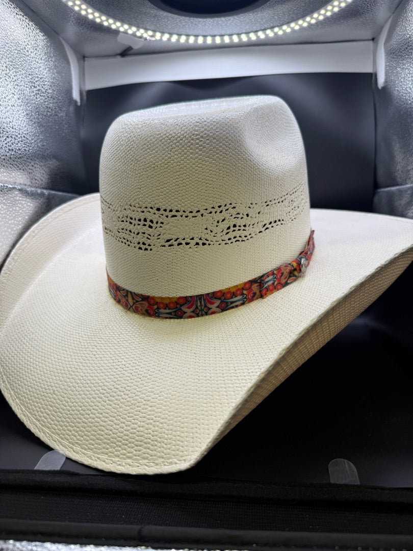 White Resistol Cowboy hat, 58