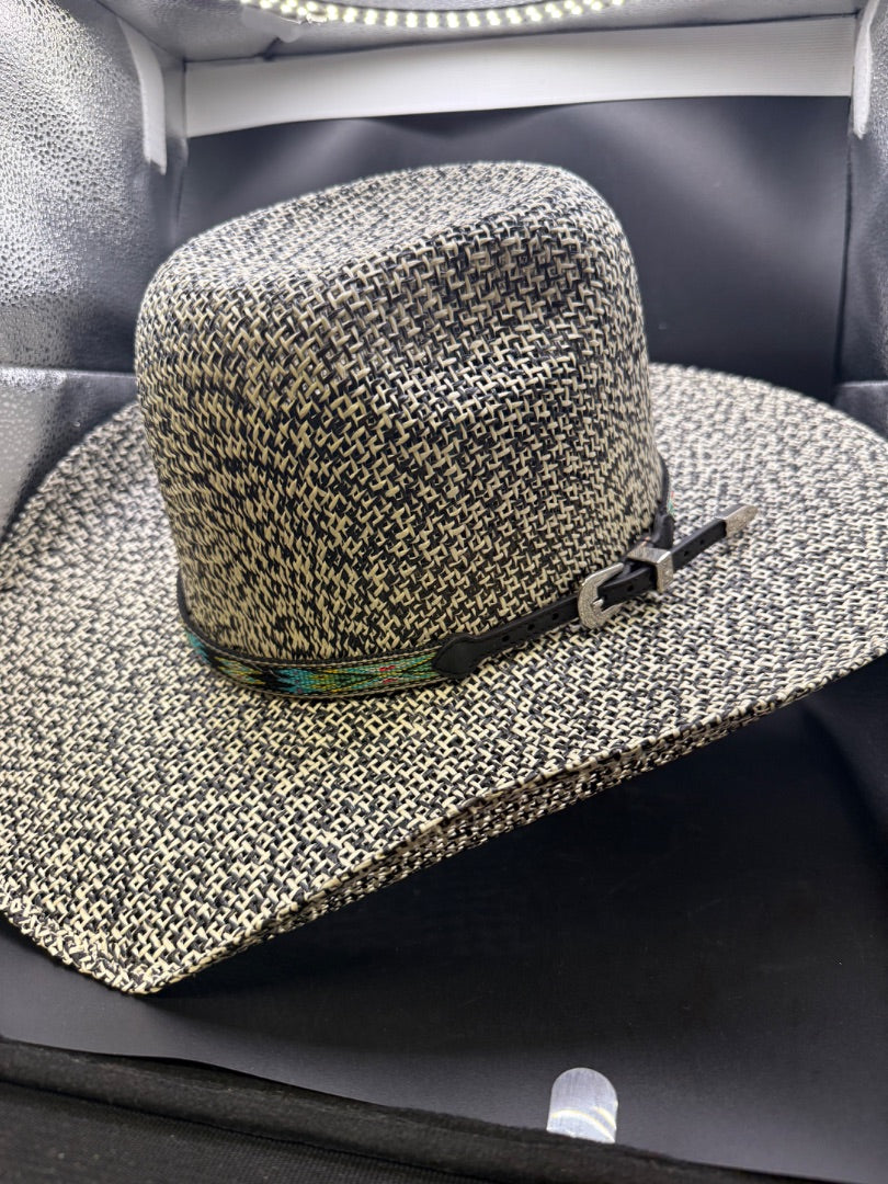 Black Resistol Cowboy hat Hooey, 58