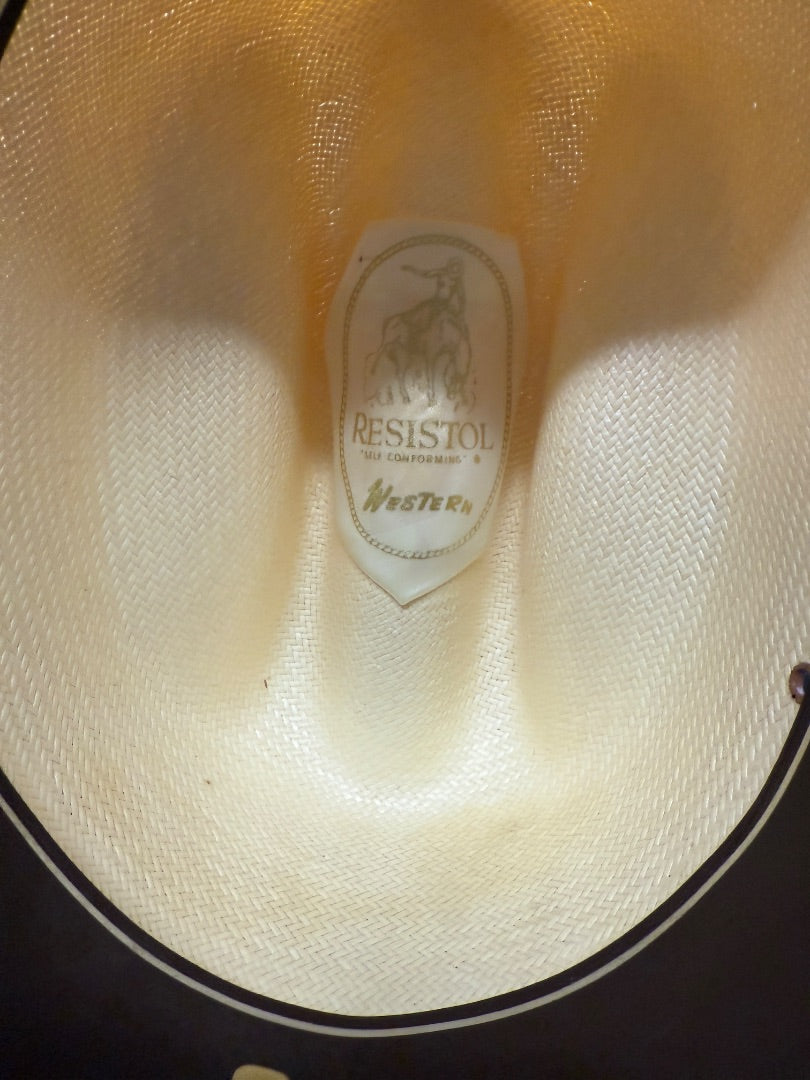 White Resistol Cowboy hat Hooey