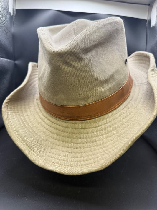 Tan Dorfman Pacific Co Cowboy hat, Medium