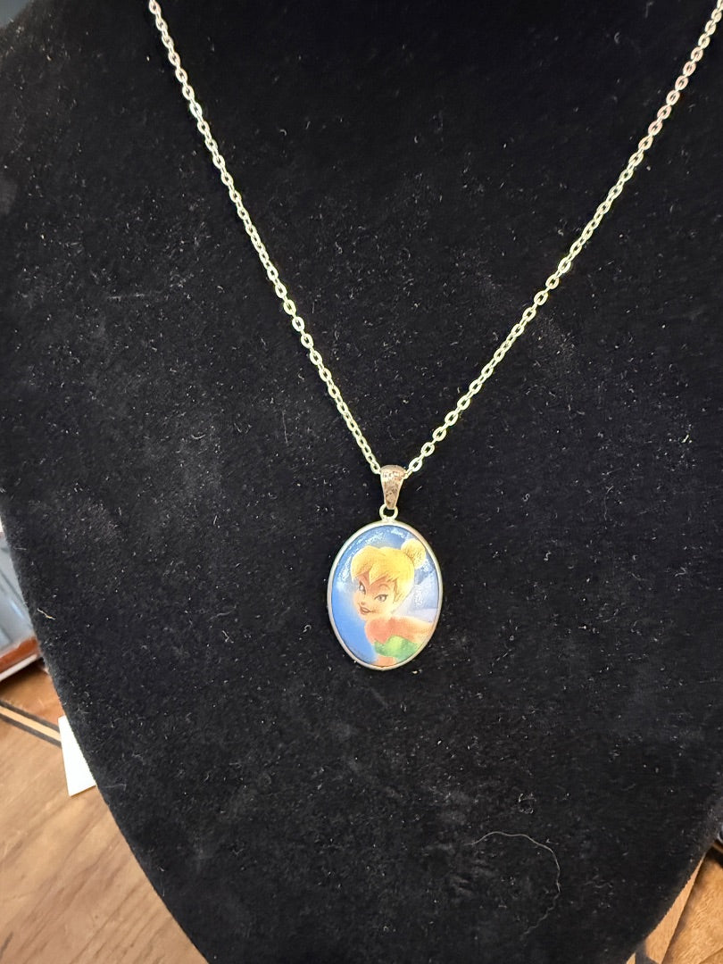 Disney Tinkerbell Sterling necklace