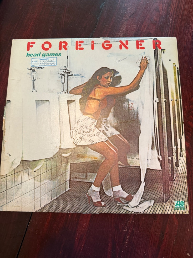 Foreigner Head Games Record Album
