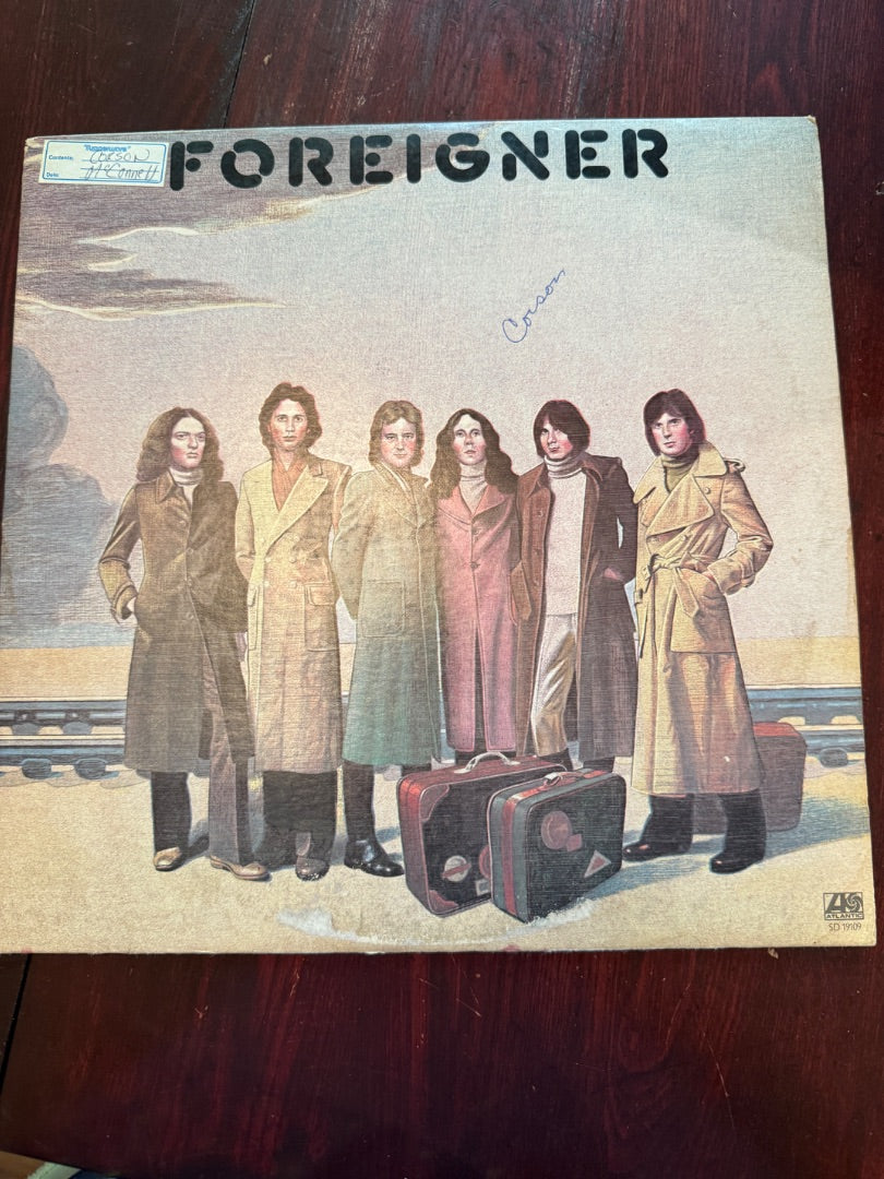 Foreigner vinyl Self Titled Record Album