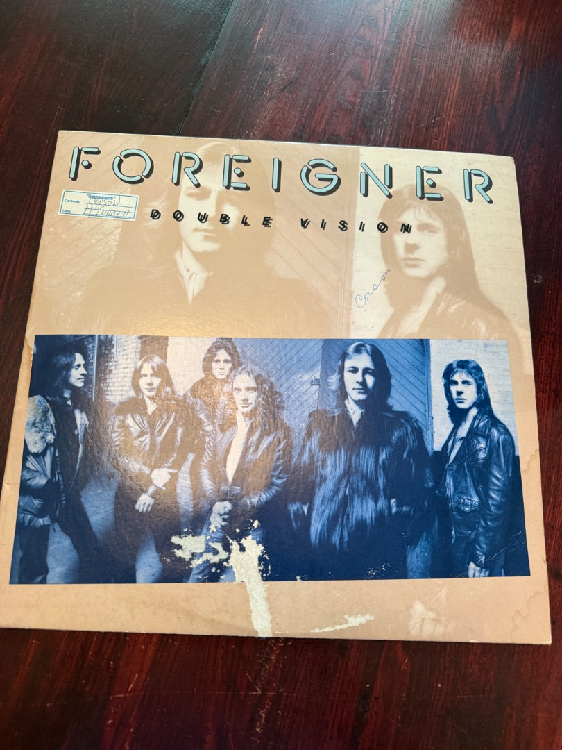 Foreigner double vision vinylRecord Album