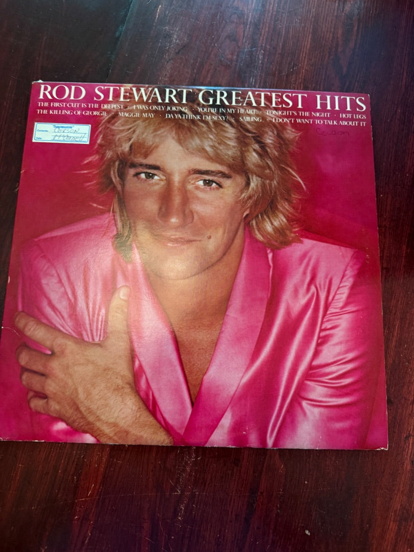 Rod Stewart Greatest Hits Record Album