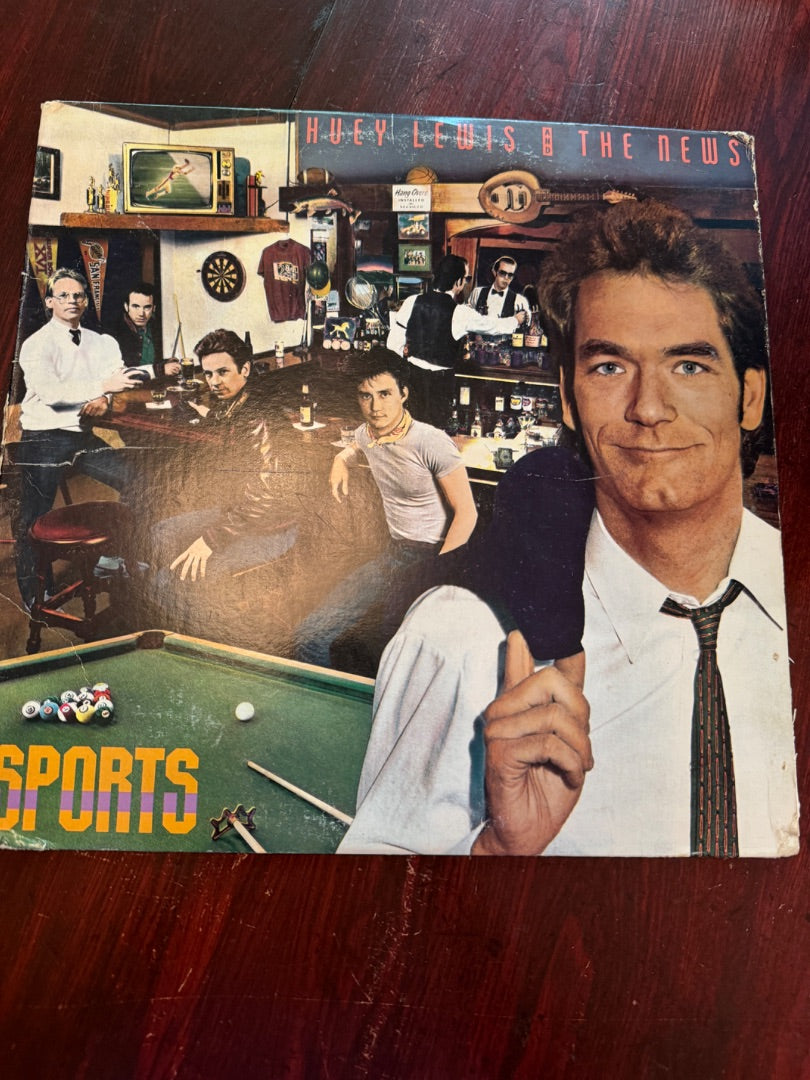 Huey Lewis Sports Record Album