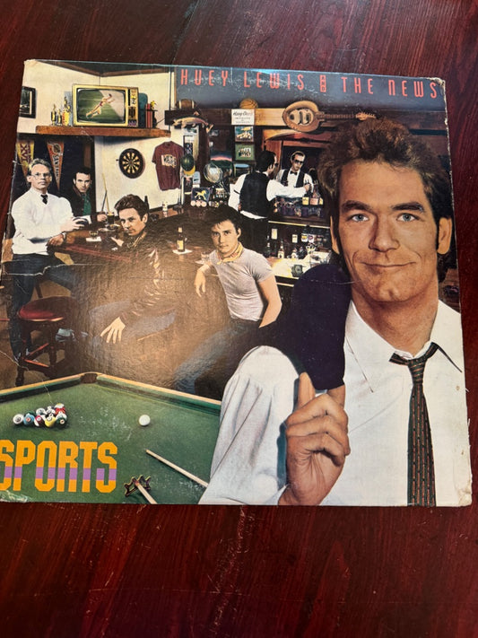 Huey Lewis Sports Record Album