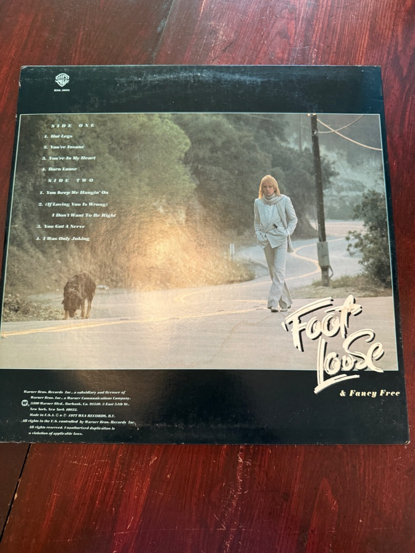 ROD Stewart Foot Loose Fancy Free Record Album