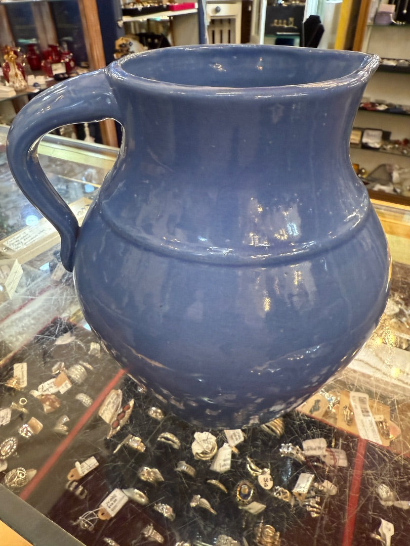 Blue  pottery