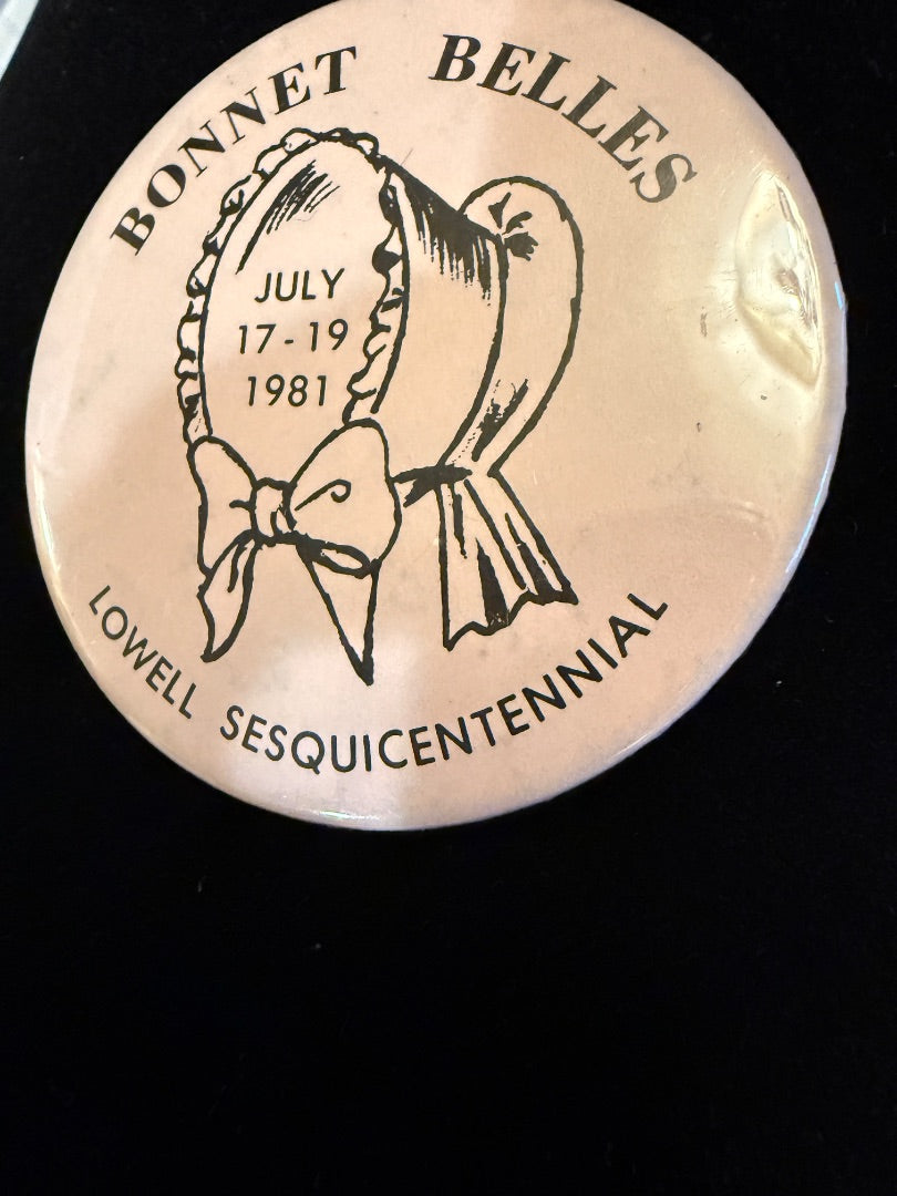 Bonnet Bells Pin 1981 Lowell