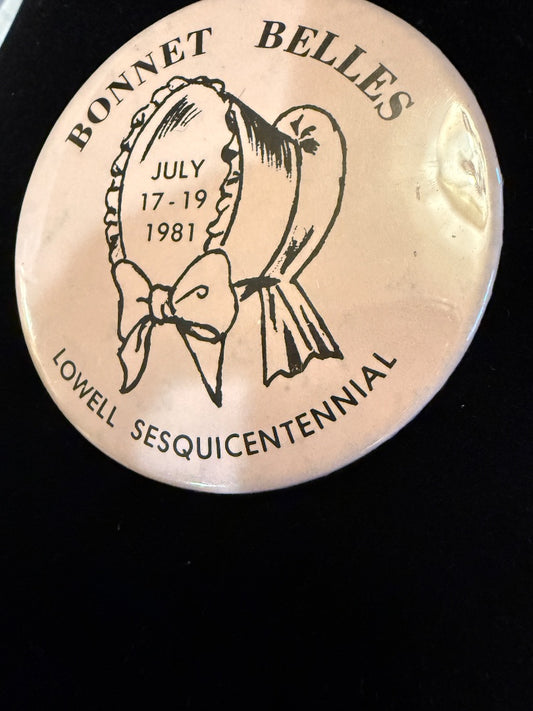 Bonnet Bells Pin 1981 Lowell