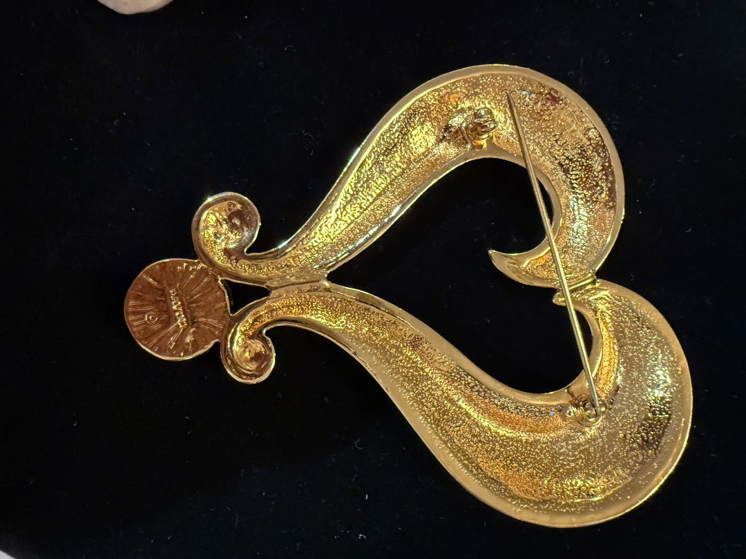AVON Heart Brooch