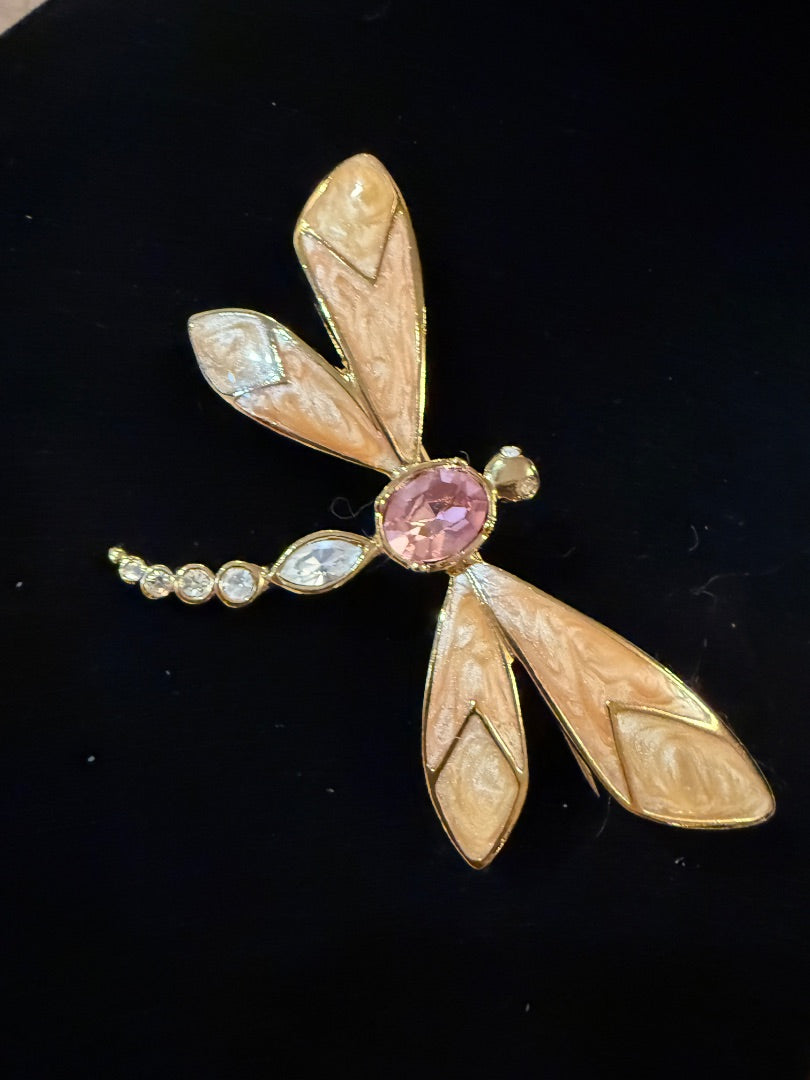 AVON KJL Dragonfly Brooch Kevin J Lane