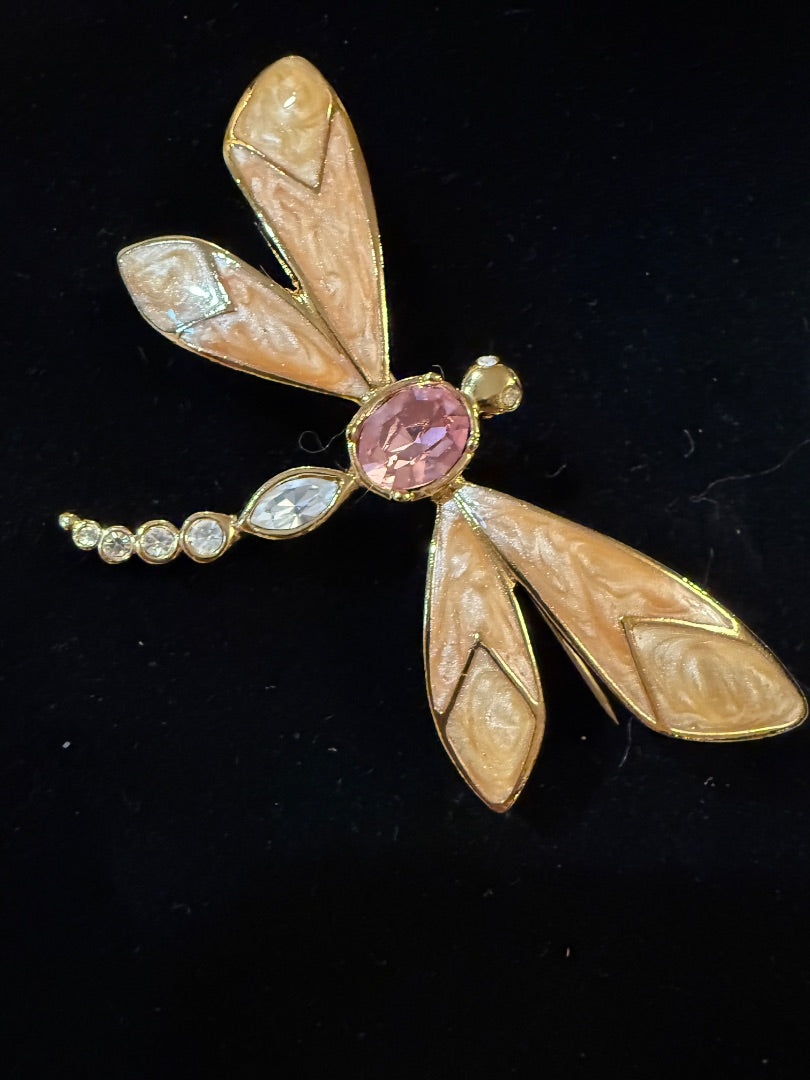 AVON KJL Dragonfly Brooch Kevin J Lane