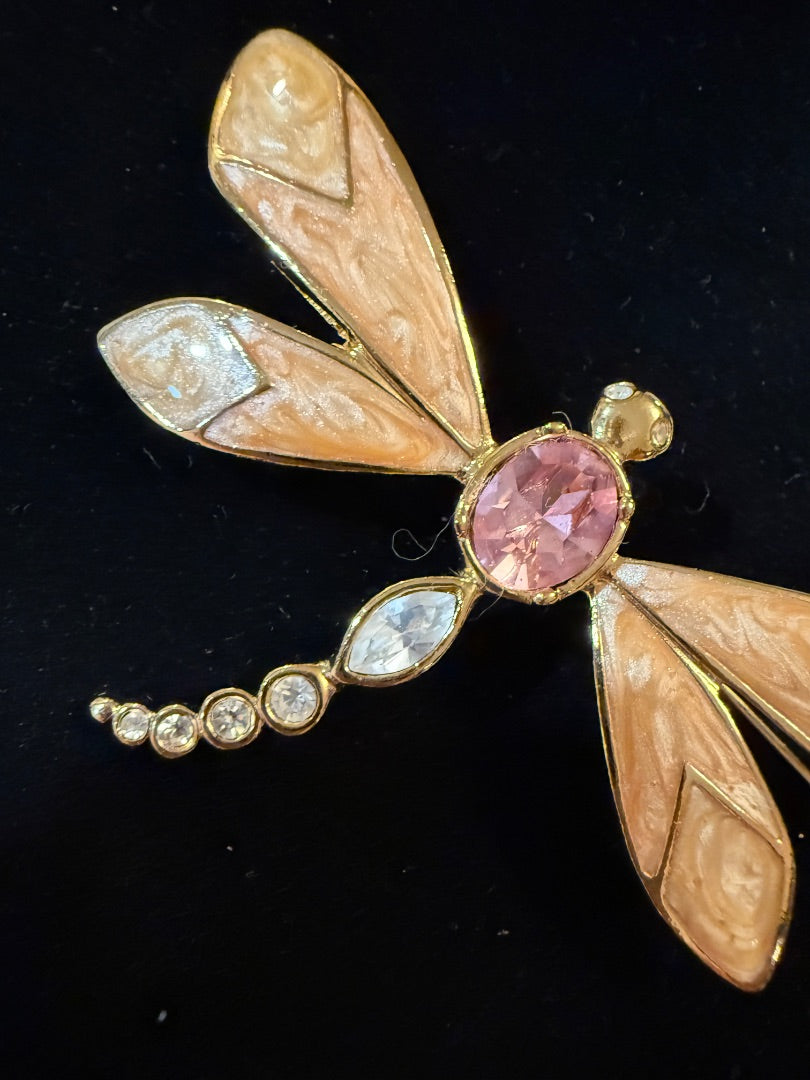 AVON KJL Dragonfly Brooch Kevin J Lane