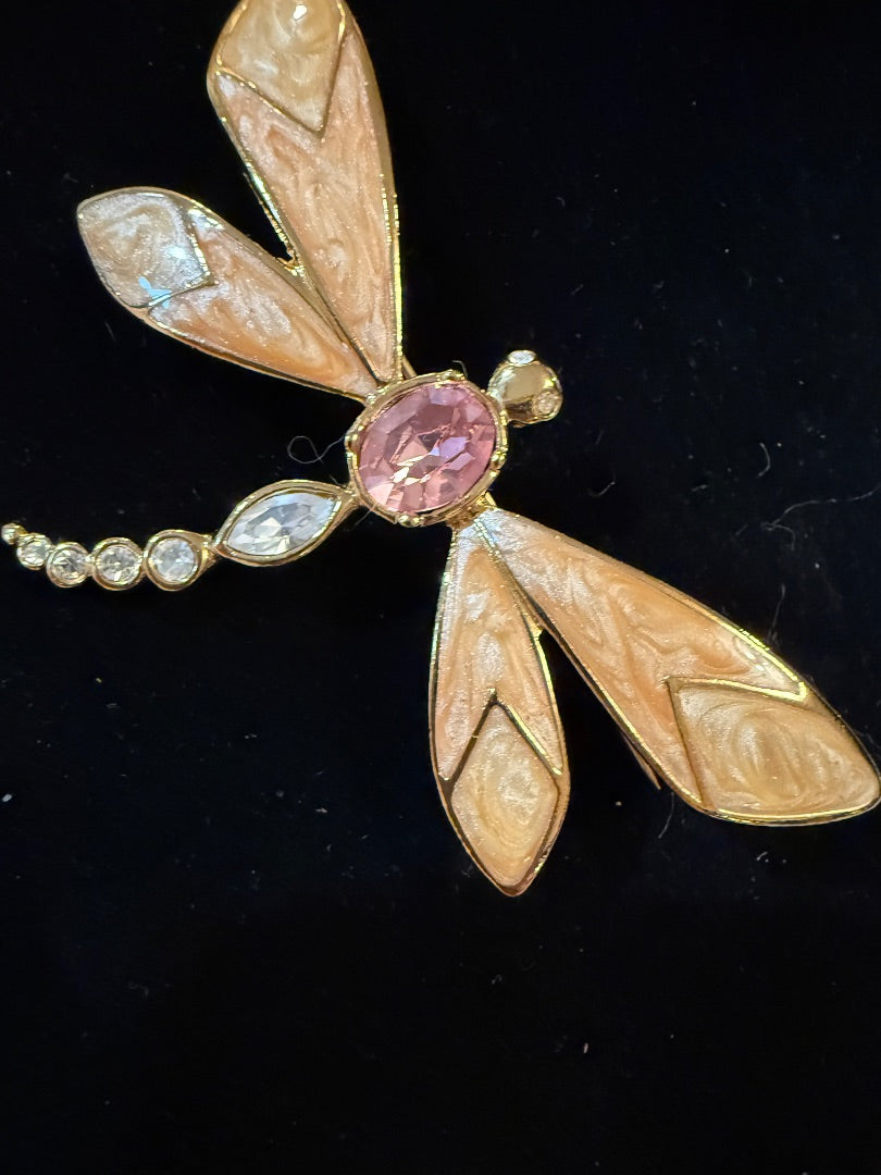 AVON KJL Dragonfly Brooch Kevin J Lane