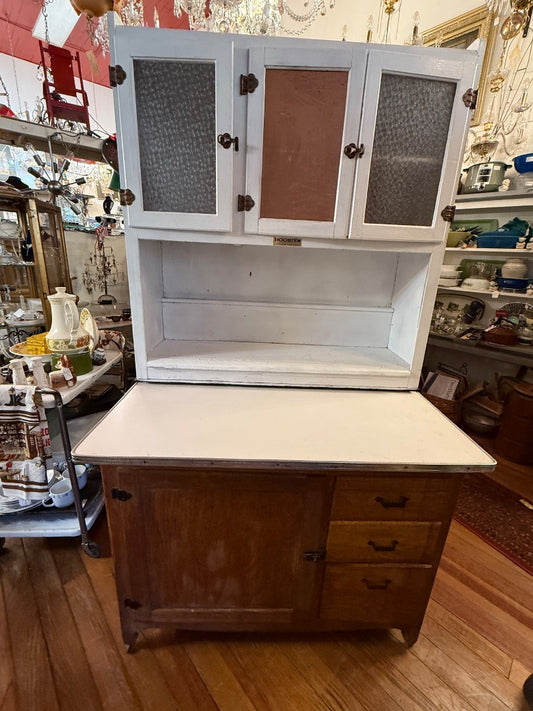 White  Hoosier Cabinet