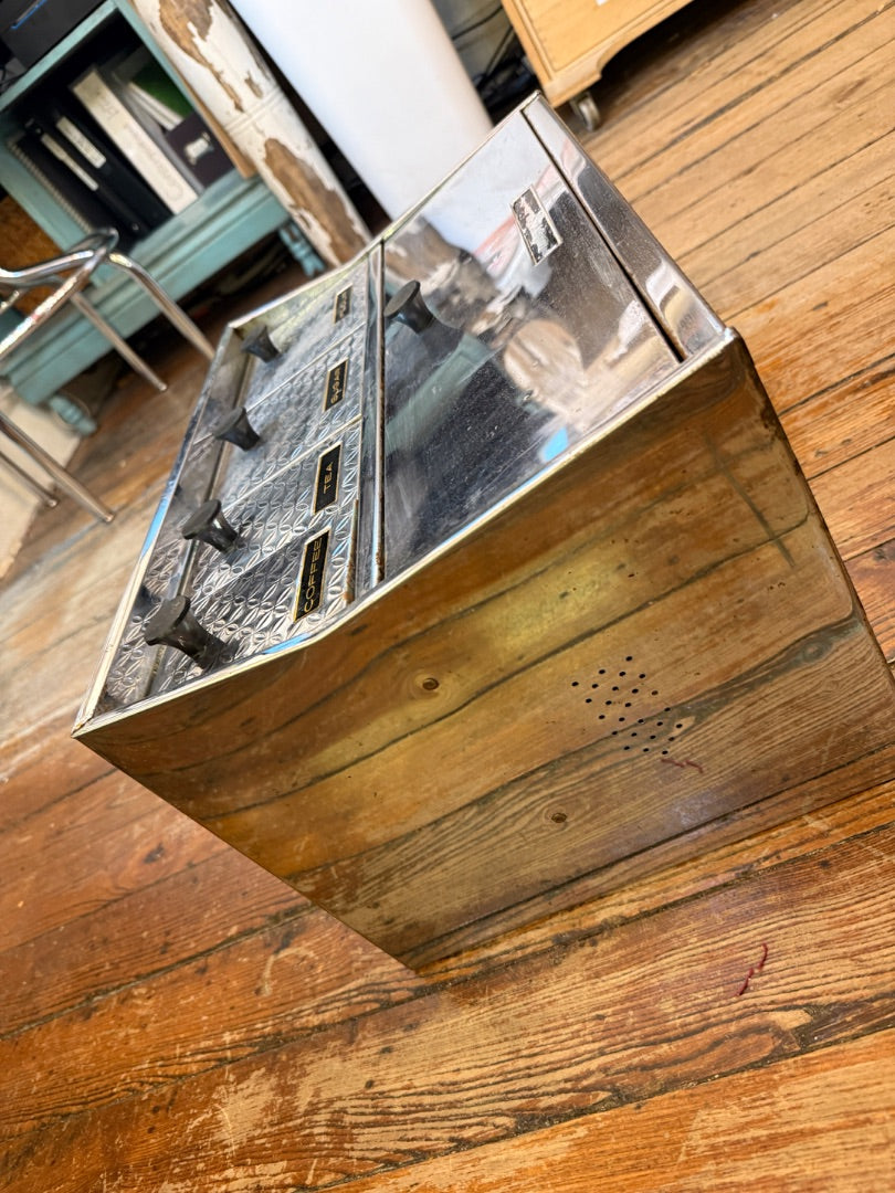 Chrome Krestline Limbo Bread canister set