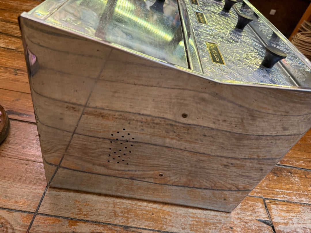 Chrome Krestline Limbo Bread canister set