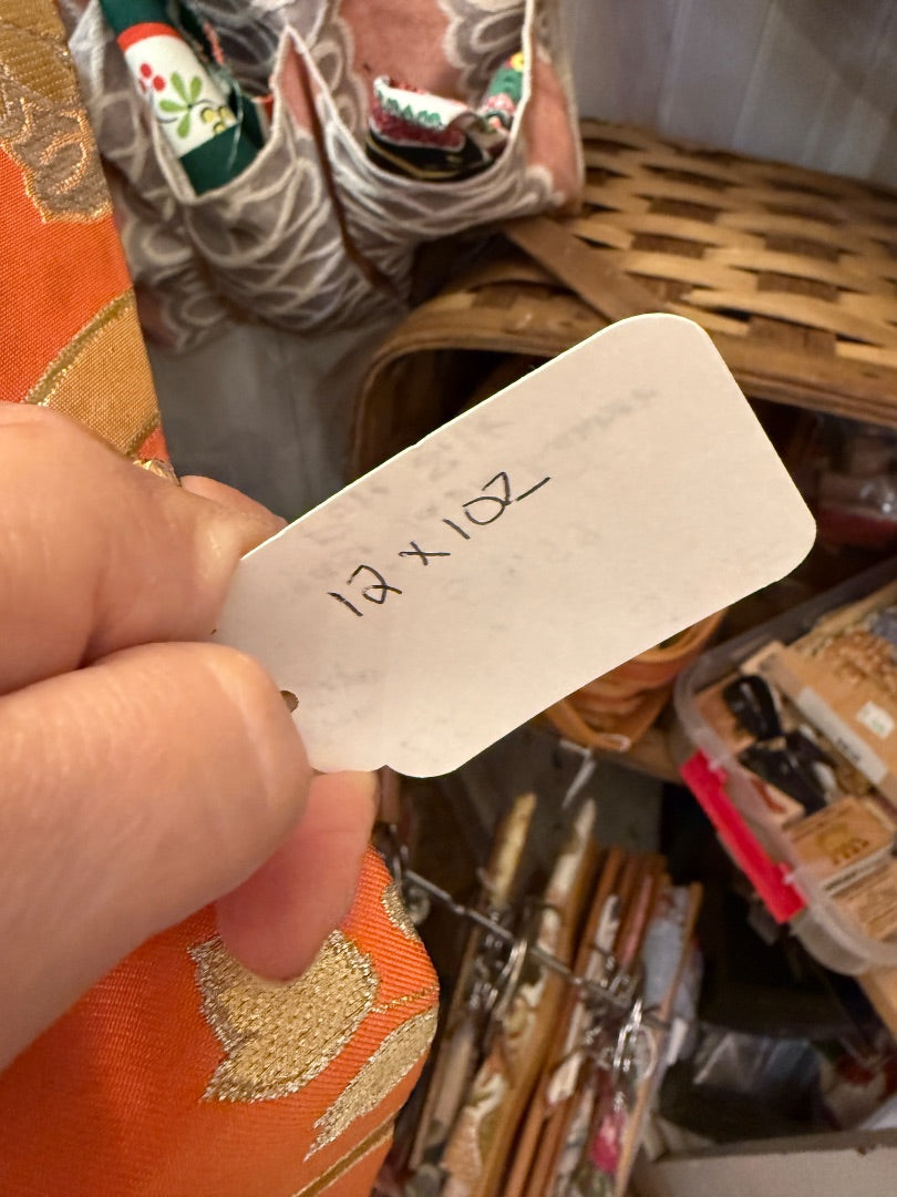 Orange  JN15 Hayasi Kimono Table Runner