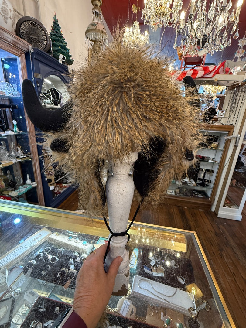 Fur Horn Hat