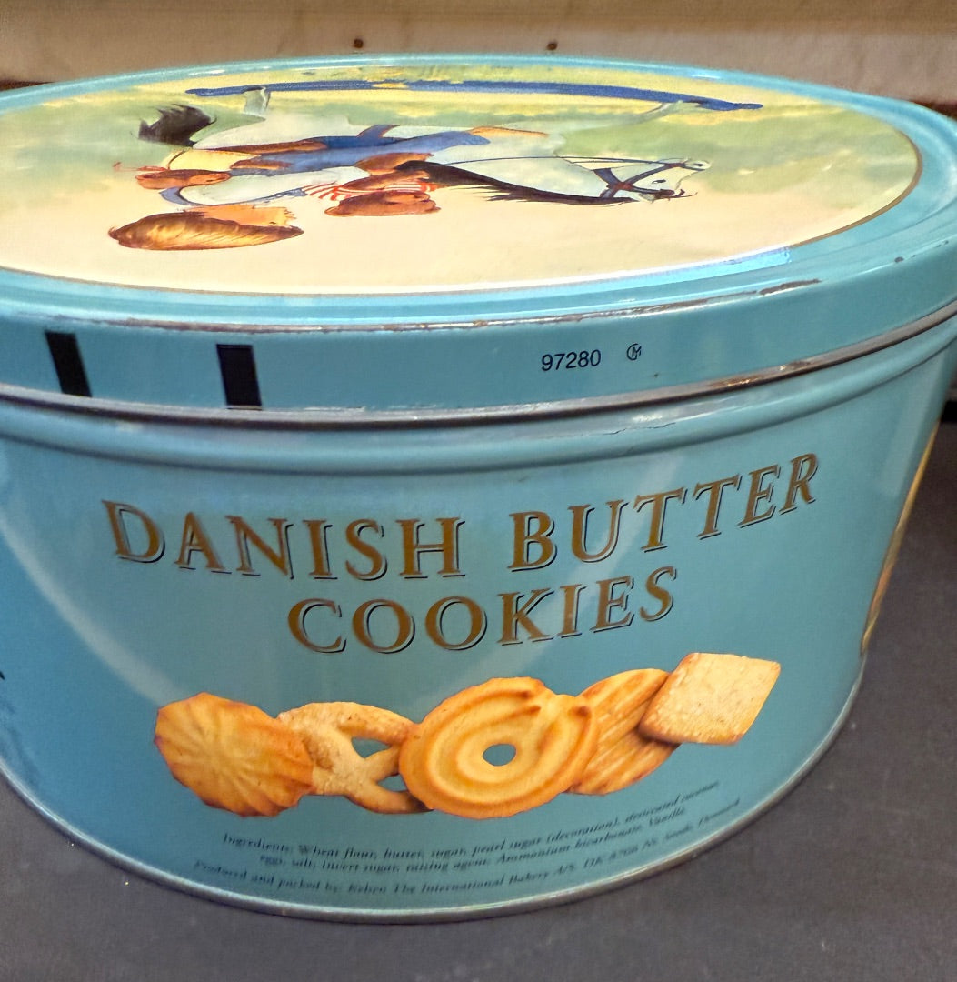 Vintage Danish Cookie Tin
