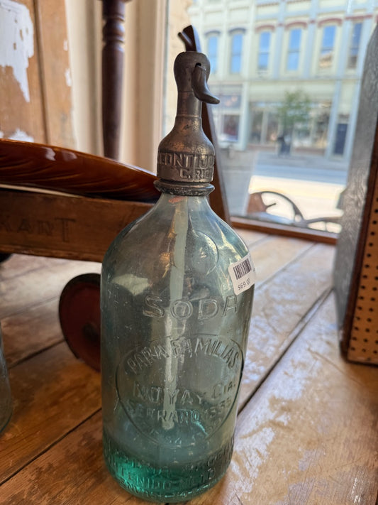 Seltzer Soda Bottle