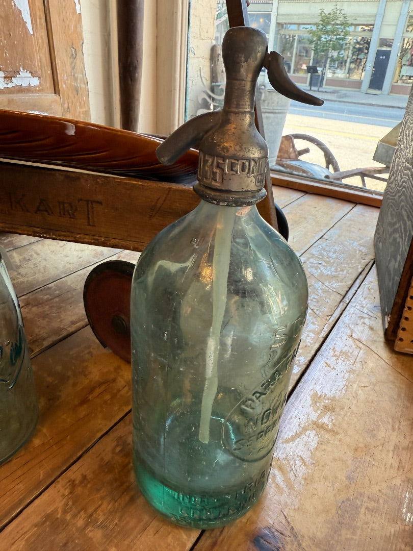 Seltzer Soda Bottle