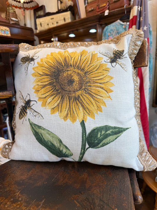 Yellow BH&G Sunflower Pillows