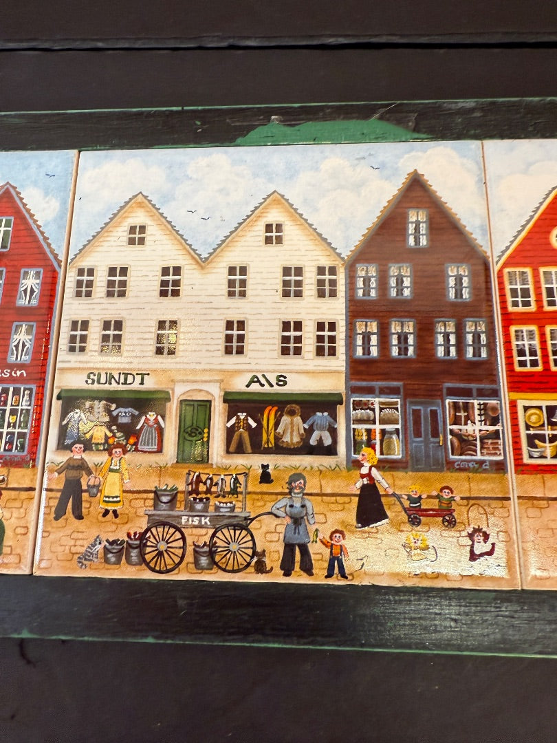 Norway Tile hanging trivet