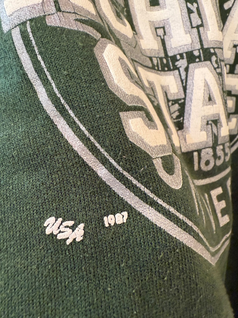 Vintage 80s MSU Sweatshirt
