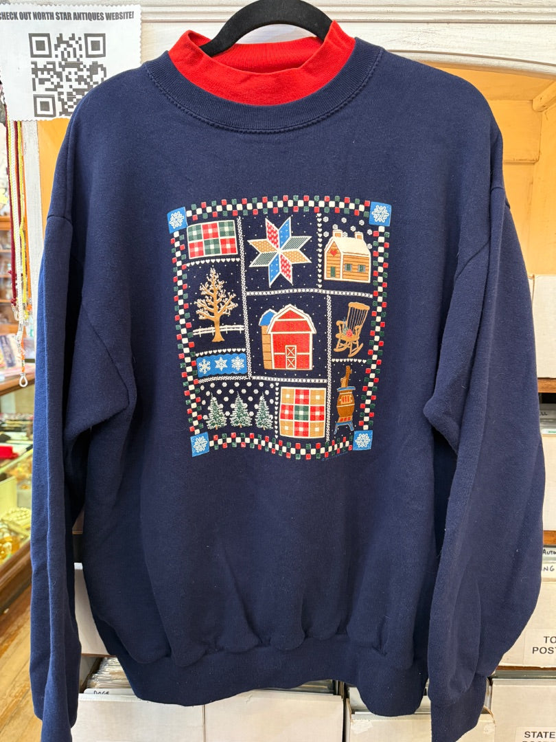 Vintage 90s Christmas Sweatshirt
