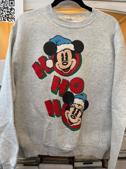 Vintage 90s Mickey Christmas Sweatshirt