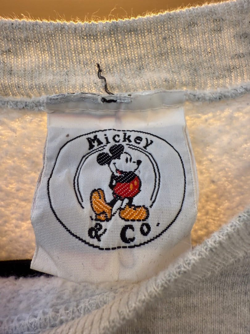 Vintage 90s Mickey Christmas Sweatshirt