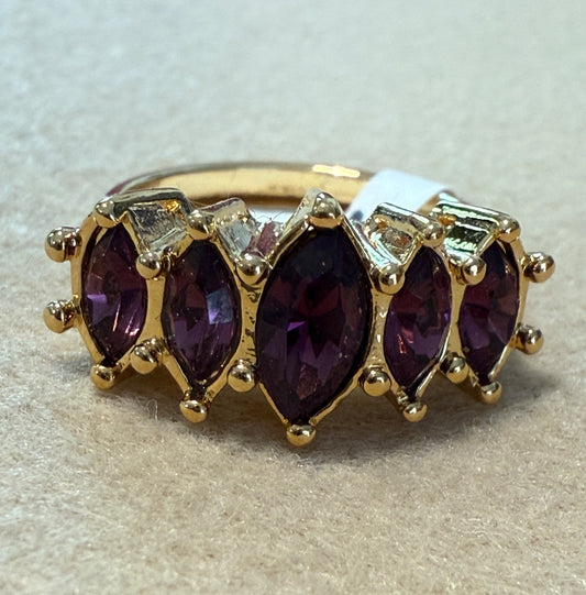 Amethyst AVON Amethyst AVON Ring, 6.75, 6.75