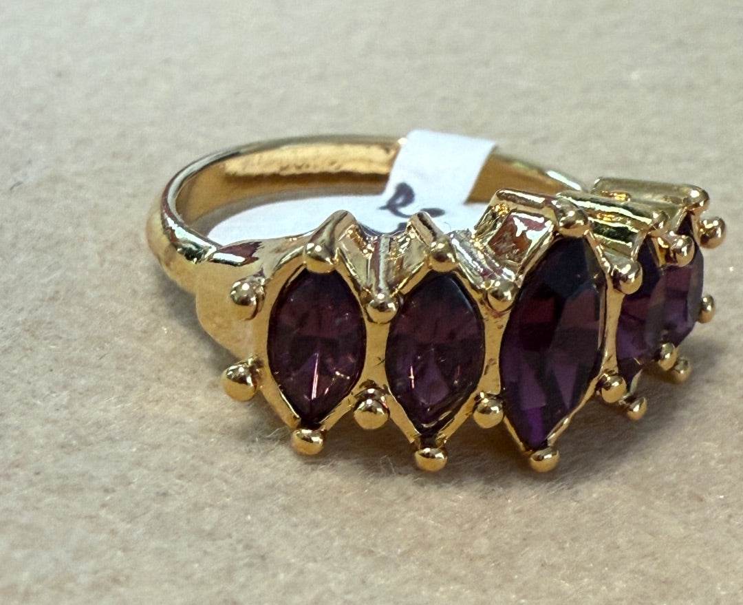 Amethyst AVON Amethyst AVON Ring, 6.75, 6.75