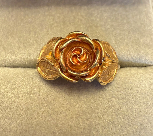 Rose Gold Avon Ring Size 4.75 Adjustable