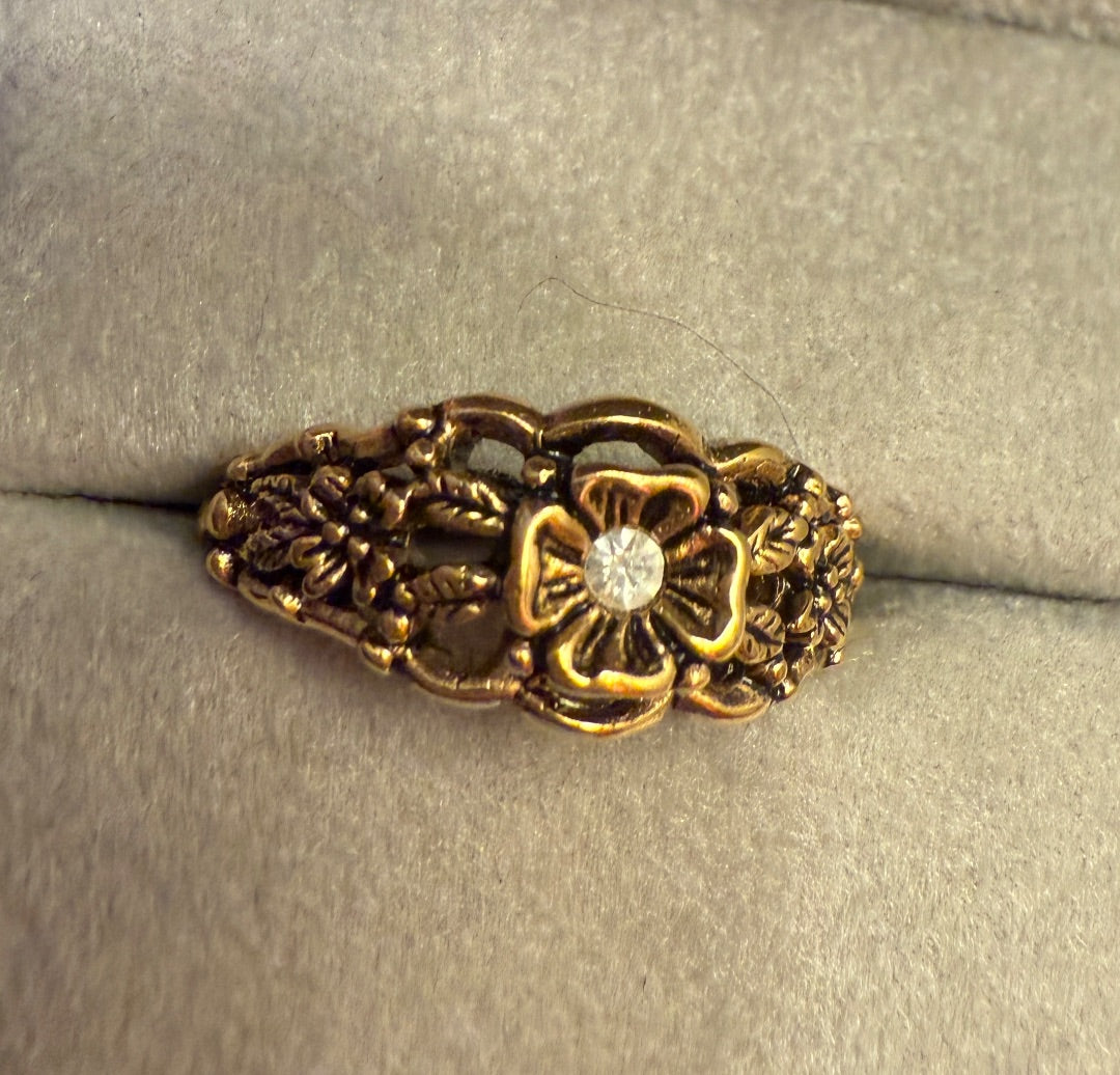 Gold AVON Gold AVON Ring, 7.75, 7.75