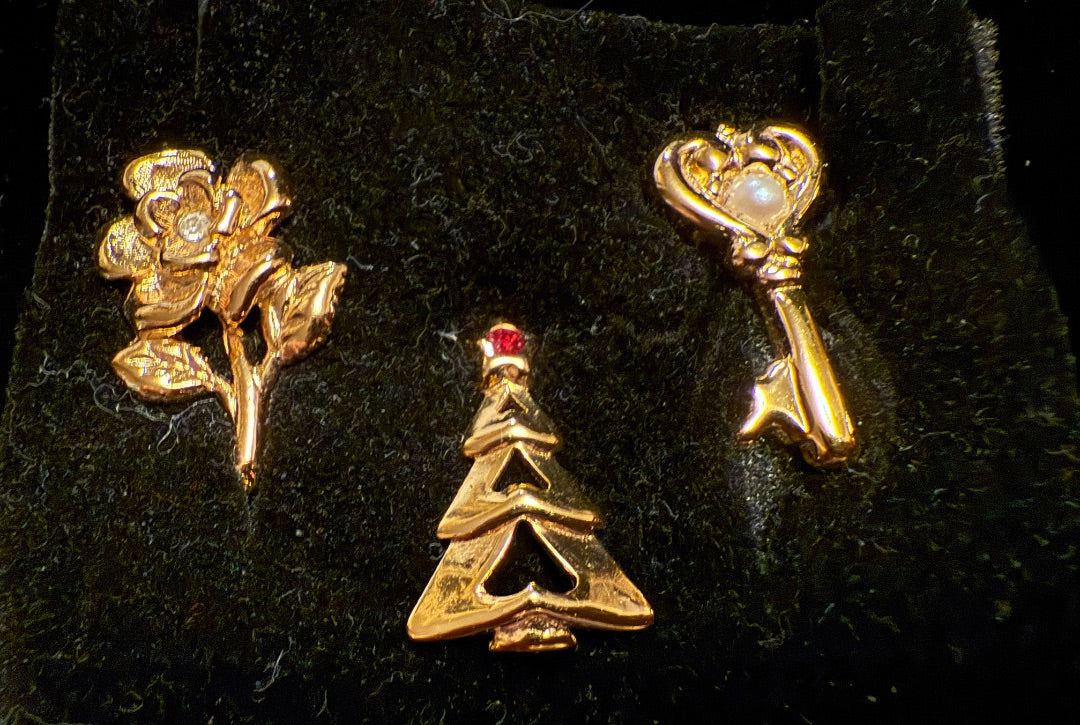3 Pc Christmas Pins
