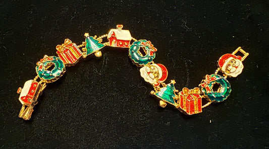 Vintage Avon Christmas Bracelet